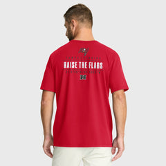 Fanatics Tampa Bay Buccaneers Passing Pocket Legacy T-Shirt Red