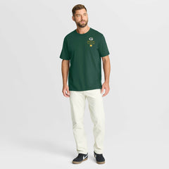 Fanatics Green Bay Packers Passing Pocket Legacy T-Shirt Green