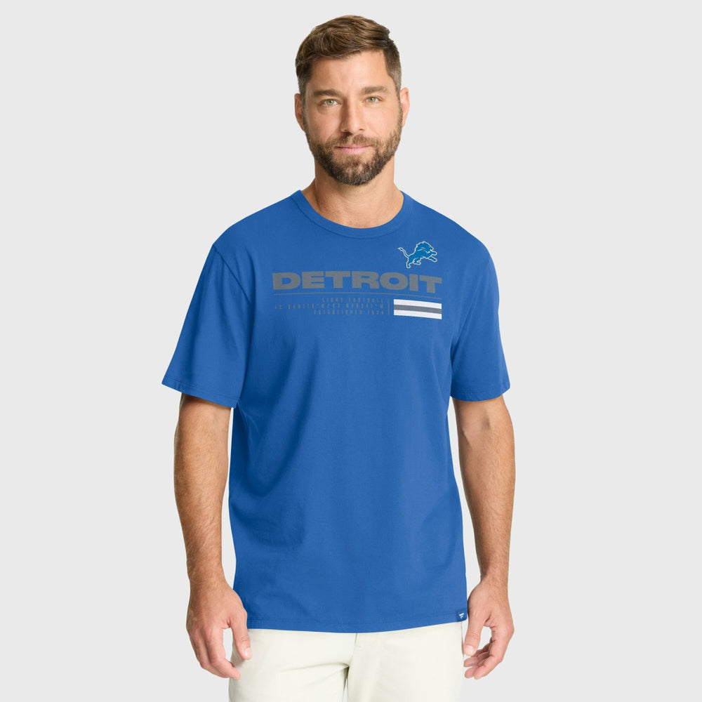 Fanatics Detroit Lions Chop Block Legacy T-Shirt Blue