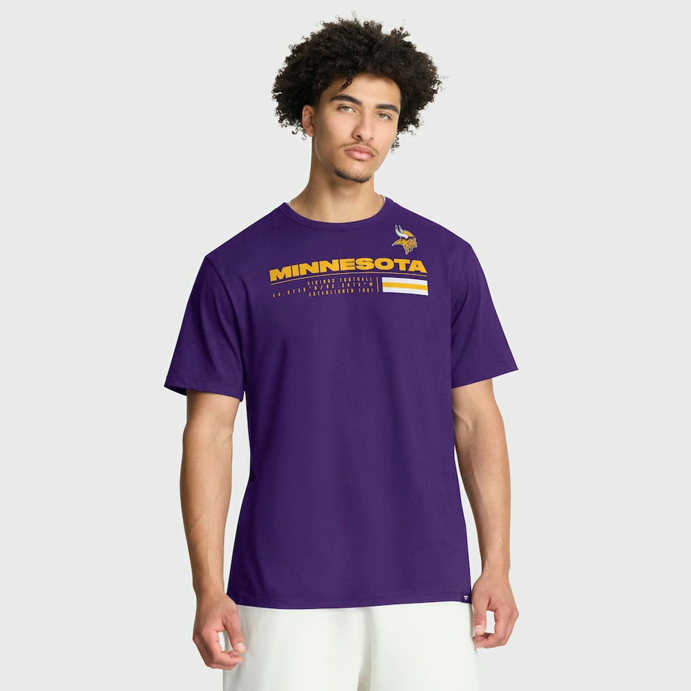 Fanatics Minnesota Vikings Chop Block Legacy T-Shirt Purple