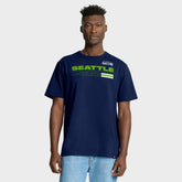 Fanatics Seattle Seahawks Chop Block Legacy T-Shirt College Navy