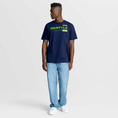 Fanatics Seattle Seahawks Chop Block Legacy T-Shirt College Navy