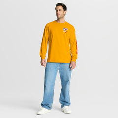 Fanatics Kansas City Chiefs Clock Management Legacy Long Sleeve T-Shirt Gold