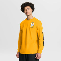 Fanatics Pittsburgh Steelers Clock Management Legacy Long Sleeve T-Shirt Gold