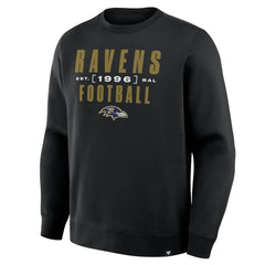 Fanatics Baltimore Ravens Powerful Throw Legacy Pullover Sweatshirt Black