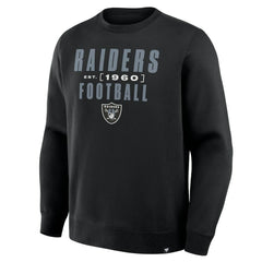 Fanatics Las Vegas Raiders Powerful Throw Legacy Pullover Sweatshirt Black