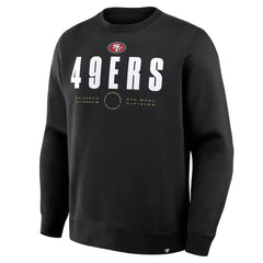 Fanatics San Francisco 49ers Direct Handoff Legacy Pullover Sweatshirt Black