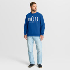 Fanatics Indianapolis Colts Direct Handoff Legacy Pullover Sweatshirt Royal