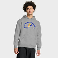 Fanatics Los Angeles Rams Delay of Game Legacy Pullover Hoodie Heather Gray