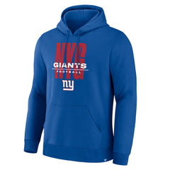 Fanatics New York Giants Right Tackle Legacy Pullover Hoodie - Royal