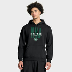 Fanatics New York Jets Right Tackle Legacy Pullover Hoodie - Black