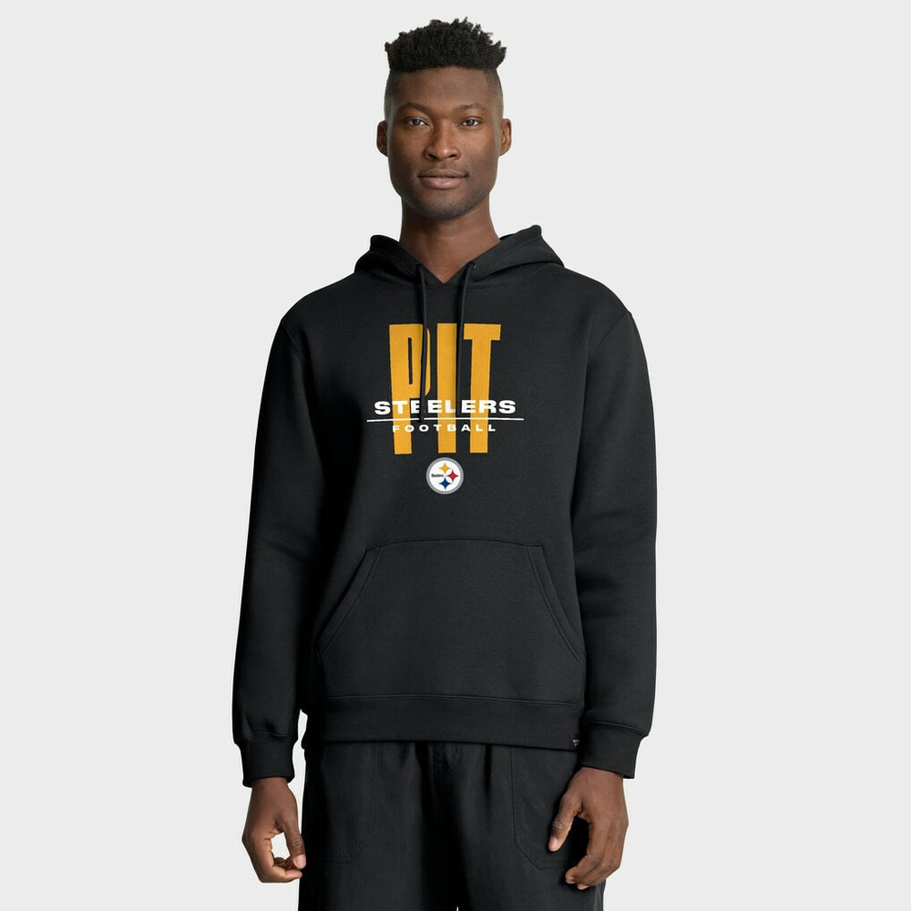 Fanatics Pittsburgh Steelers Right Tackle Legacy Pullover Hoodie - Black
