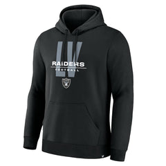 Fanatics Las Vegas Raiders Right Tackle Legacy Pullover Hoodie - Black