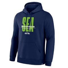 Fanatics Seattle Seahawks Right Tackle Legacy Pullover Hoodie - College Navy