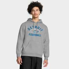 Fanatics Detroit Lions Fumblerooski Legacy Pullover Hoodie Heather Gray