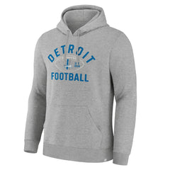 Fanatics Detroit Lions Fumblerooski Legacy Pullover Hoodie Heather Gray
