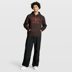 Fanatics Cleveland Browns Fumblerooski Legacy Pullover Hoodie Brown