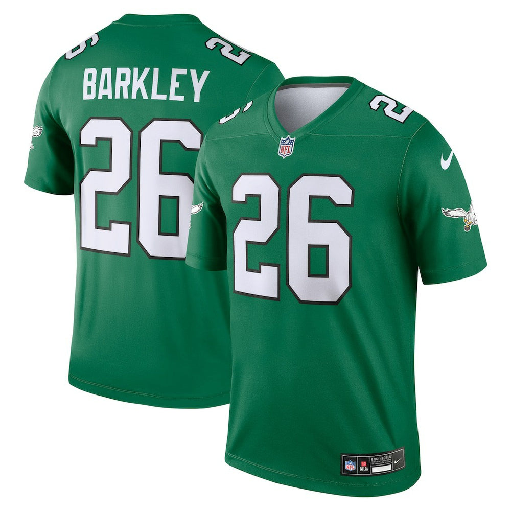 Nike Saquon Barkley Philadelphia Eagles Legend Player Performance Top Kelly Green