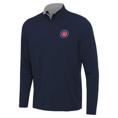 Chicago Cubs Antigua Content Quarter-Zip Top - Navy - MLB Online