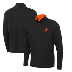 Baltimore Orioles Antigua Content Quarter-Zip Top - Black - MLB Discount