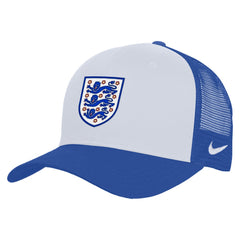 England National Team Unisex Rise Adjustable Trucker Hat White/Blue - Nike sale