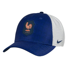 France National Team Unisex Rise Printed Trucker Adjustable Hat Navy - Nike for sale