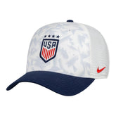 USWNT Unisex Rise Printed Trucker Adjustable Hat White - Nike cheap