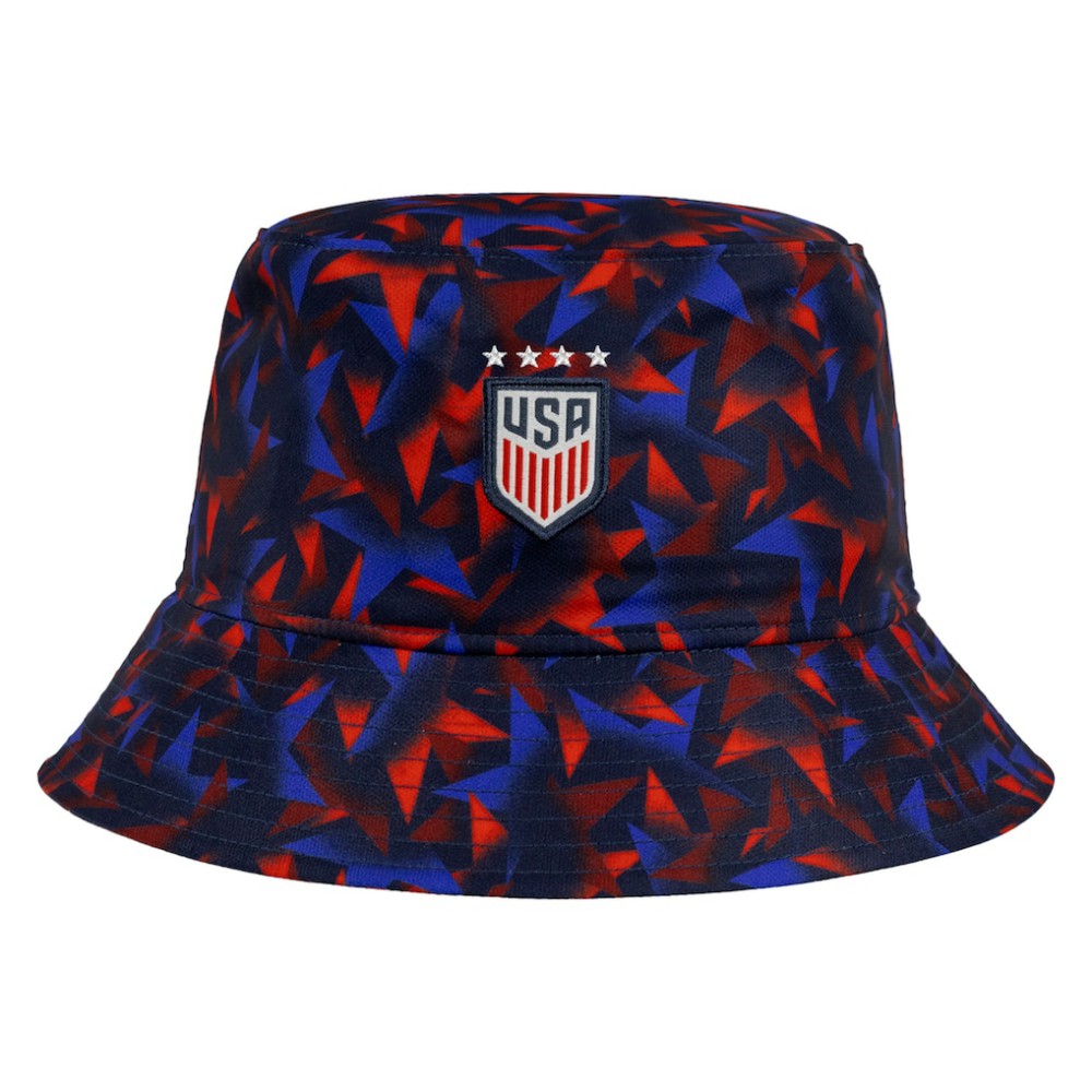 USWNT Unisex Star Dri-FIT Bucket Hat Red - Nike for sale