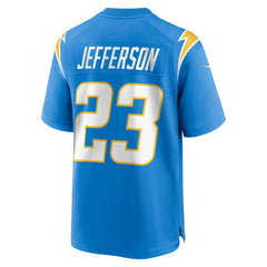 Nike Tony Jefferson Los Angeles Chargers Team Game Jersey Powder Blue