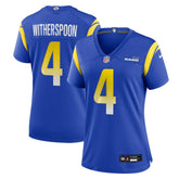 Nike Ahkello Witherspoon Los Angeles Rams Women's Team Game Jersey Royal
