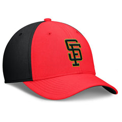 San Francisco Giants Nike Neon 90s Rise SwooshFlex Hat - Crimson/Black - Nike Sale