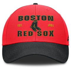 Boston Red Sox Nike Neon 90s Rise Adjustable Hat - Crimson/Black - Nike Online