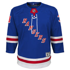Igor Shesterkin New York Rangers Youth Home Premier Player Jersey - Blue - NHL 202439433