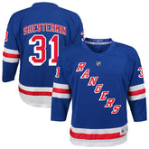 Igor Shesterkin New York Rangers Youth Home Replica Player Jersey - Blue - NHL 202439442