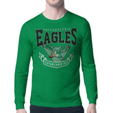 Philadelphia Eagles Starter Retro Team Logo Long Sleeve T-Shirt Kelly Green