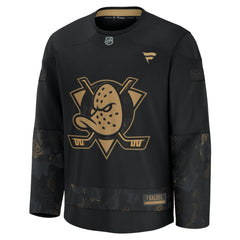 Anaheim Ducks Fanatics 2024 Military Appreciation Practice Jersey - Black - NHL 202439754