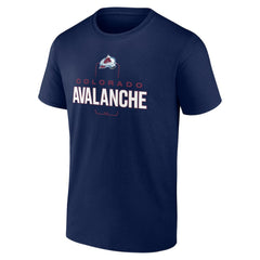 Colorado Avalanche Personalized Name & Number Midfielder T-Shirt - Navy - NHL 202441159