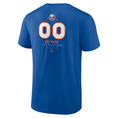 New York Islanders Personalized Name & Number Midfielder T-Shirt - Royal - NHL 202441198