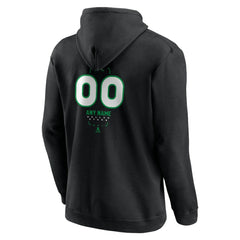 Dallas Stars Personalized Name & Number Midfielder Pullover Hoodie - Black - NHL 202441351