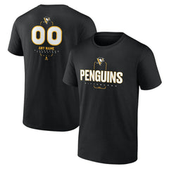 Pittsburgh Penguins Personalized Name & Number Midfielder T-Shirt - Black - NHL 202441377