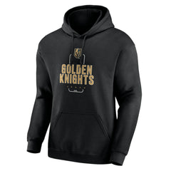 Vegas Golden Knights Personalized Name & Number Midfielder Pullover Hoodie - Black - NHL 202441386