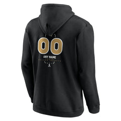 Vegas Golden Knights Personalized Name & Number Midfielder Pullover Hoodie - Black - NHL 202441386