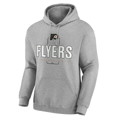 Philadelphia Flyers Personalized Name & Number Midfielder Pullover Hoodie - Gray - NHL 202447074