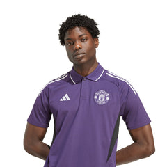 Manchester United 2025/26 Training Polo Purple - Adidas outlet