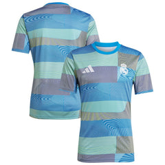 Real Madrid 2025/26 AEROREADY Pre-Match Top Blue - Adidas