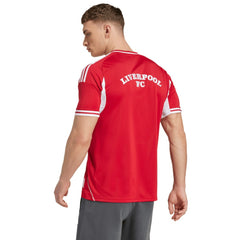 Liverpool Full-Button Baseball Jersey Red - Adidas Discount