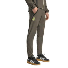 Real Madrid 2025/26 Tiro Vis Tech AEROREADY Travel Pants Olive - Adidas cheap
