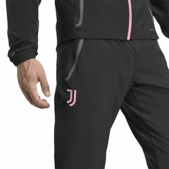 Juventus 2025/26 Tiro Vis Tech AEROREADY Travel Pants Black - Adidas Discount