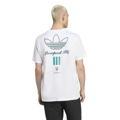 Liverpool Terrace Icons Collection Graphic T-Shirt White - Adidas outlet