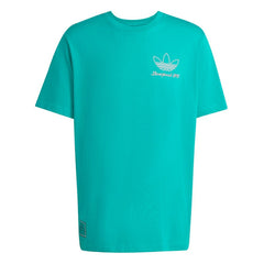 Liverpool Terrace Icons Collection Graphic T-Shirt Green - Adidas outlet